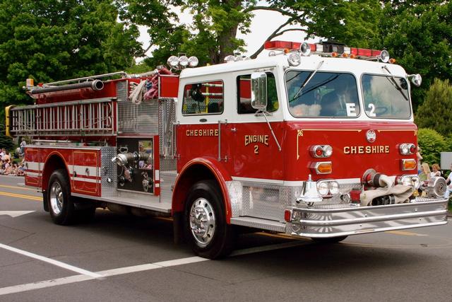 The former Engine 2. Maxim cab and chassis with Pierce body. Retired in 2006. 